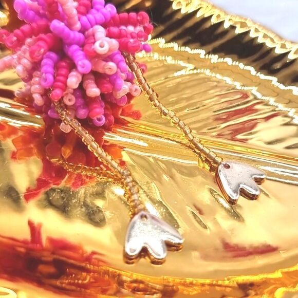 New C & C California FLAMINGO beaded earrings - Picture 6 of 12